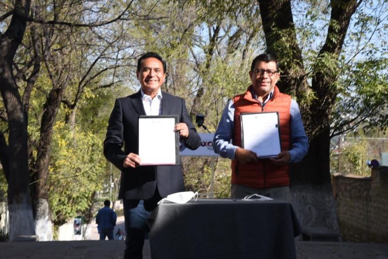 Hermanan esfuerzos el Ayuntamiento de Tlaxcala y Universidad Politécnica de Tlaxcala