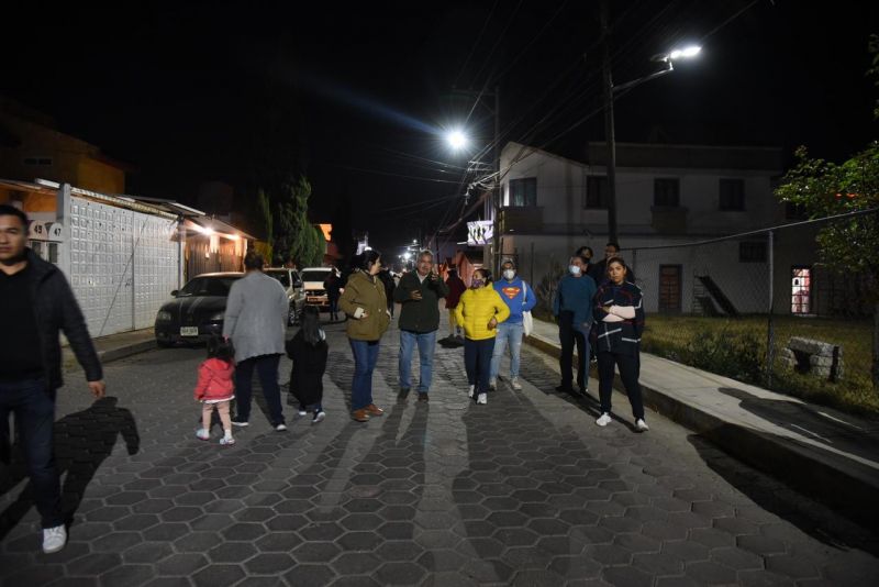Avanza en tiempo y forma sustitución histórica de 12 mil lámparas en Tlaxcala Capital